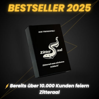 ZITTERAAL™ Das Trinkspiel das jede Party unvergesslich macht - Zitteraal - Das Trinkspiel